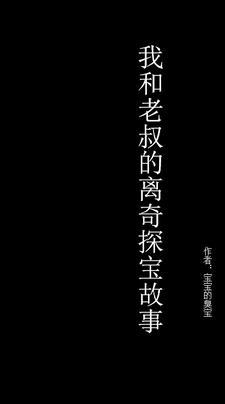 我和老叔的离奇探宝故事作文